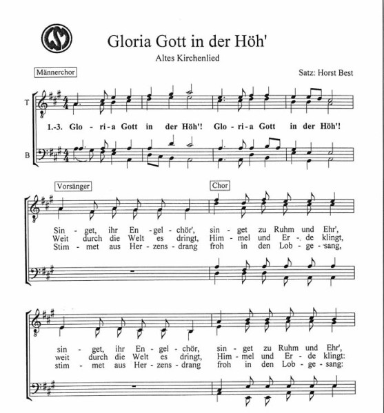 Best, Gloria Gott in der Höh` Mch.