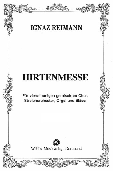 Reimann, Hirtenmesse Gch. Instrumentalstimme