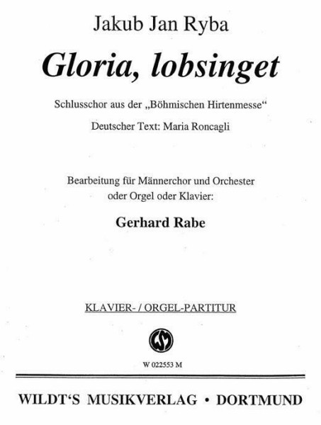 Rabe, Gerhard/ Ryba, Gloria, lobsinget Mch. Sp.